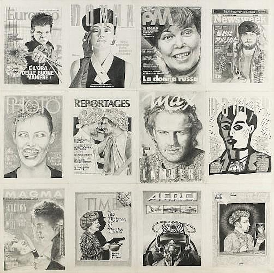 Anno 86 by Alighiero Boetti