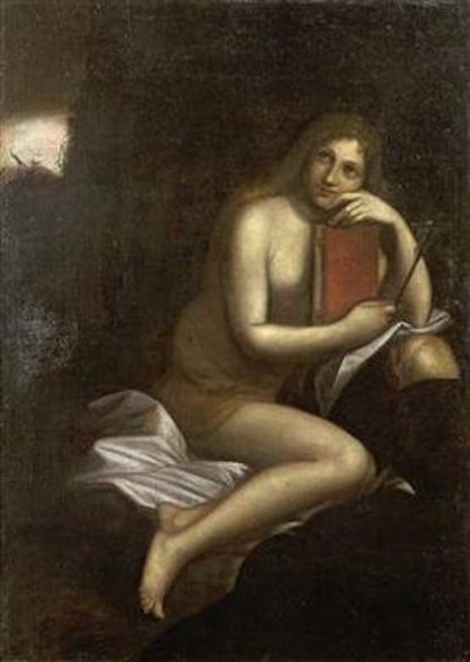 The Penitent Magdalene by Luca Cambiaso