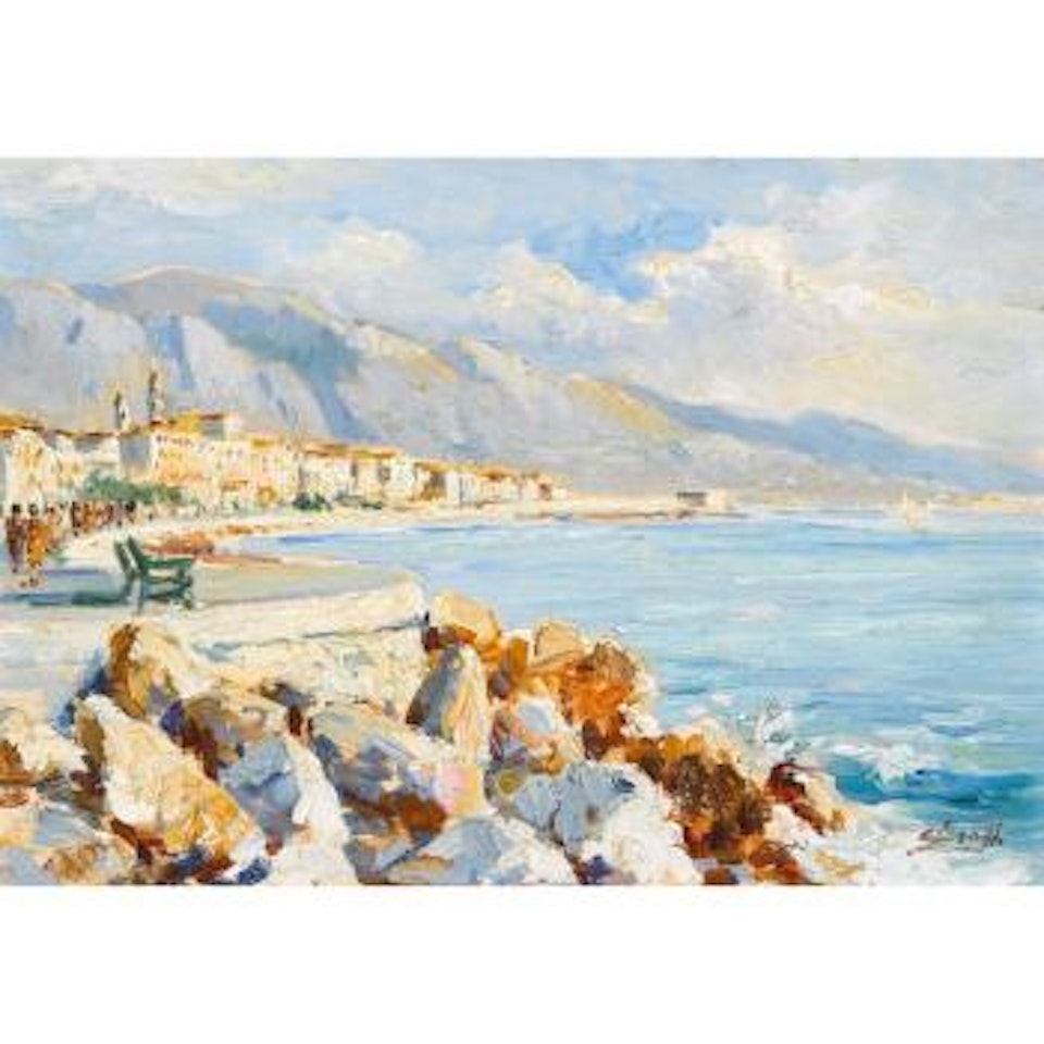 Südliche Meeresküste. by Jean Crotti