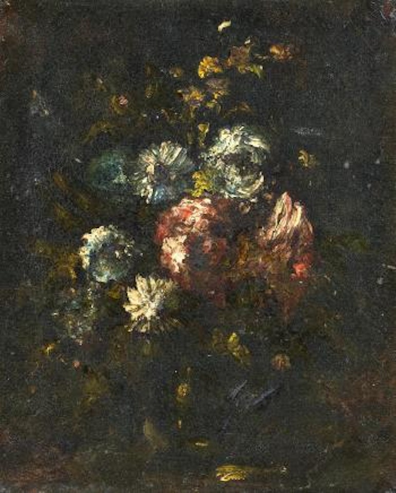 Still Life with Flowers by Gustave Courbet