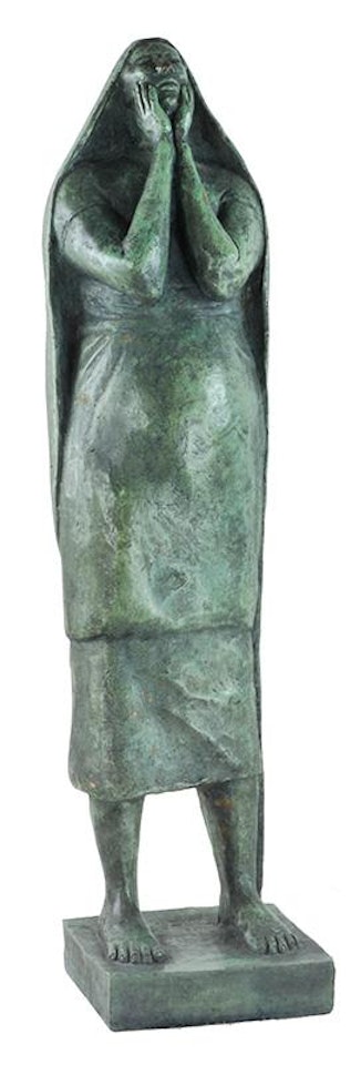 Woman Standing by Francisco Zuñiga
