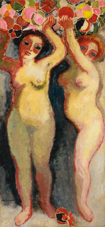 Deux Nus Aux Ballons by Kees van Dongen
