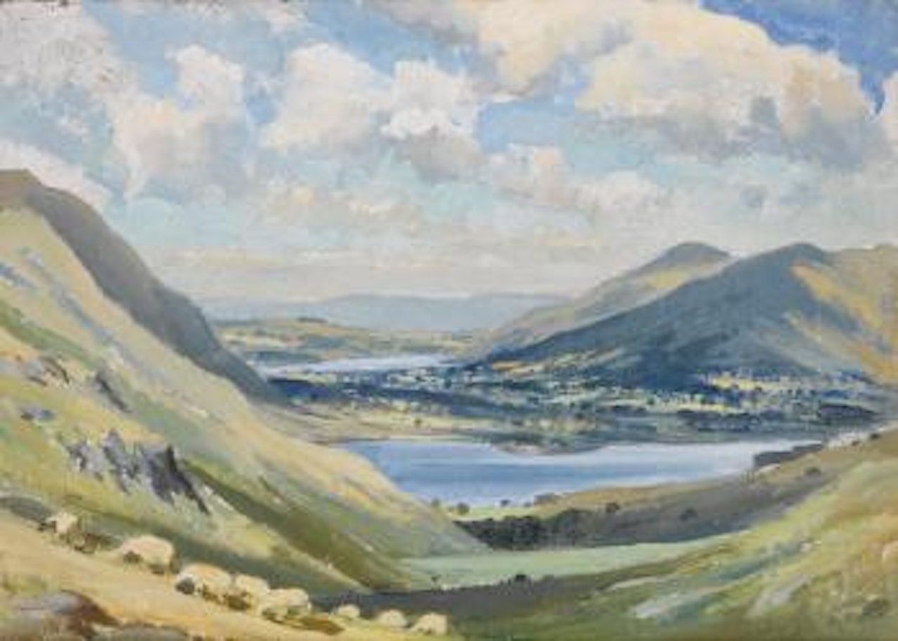 Welsh Valley by Edward Seago