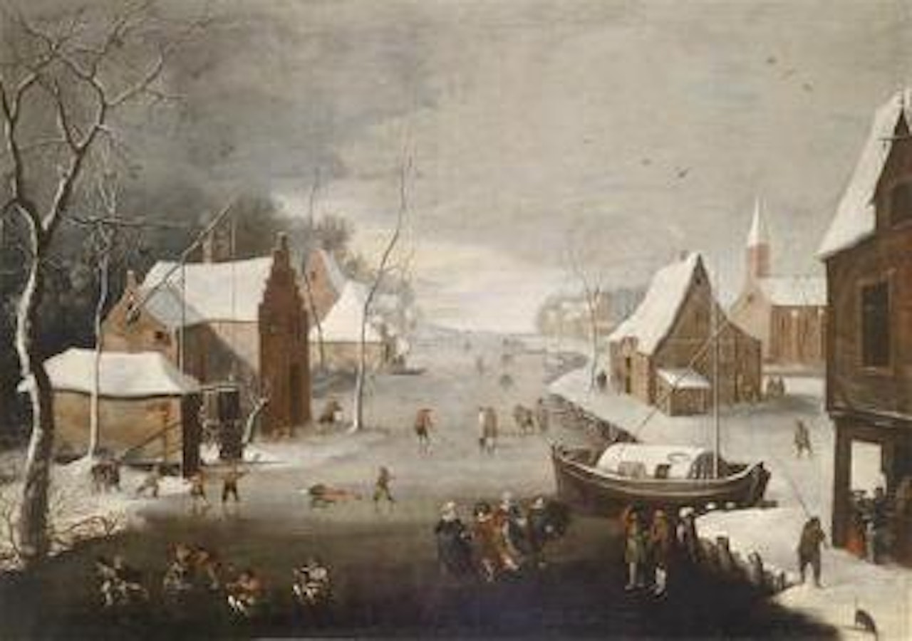 Winterlandschaft by Jan Abrahamsz. Beerstraten