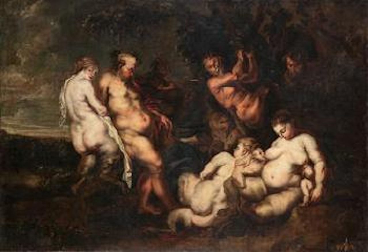 Bacchanal by Flemish School