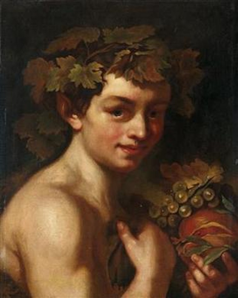 The Young Bacchus by Flemish School