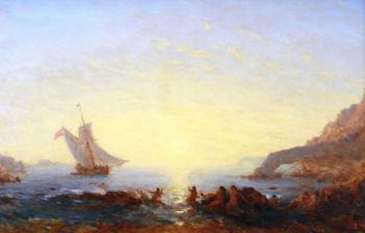 Les sirènes by Félix Ziem