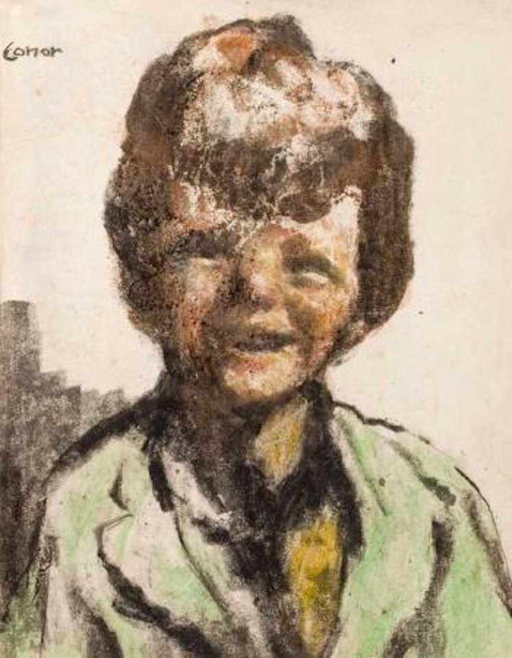 Portrait of a boy by William Conor