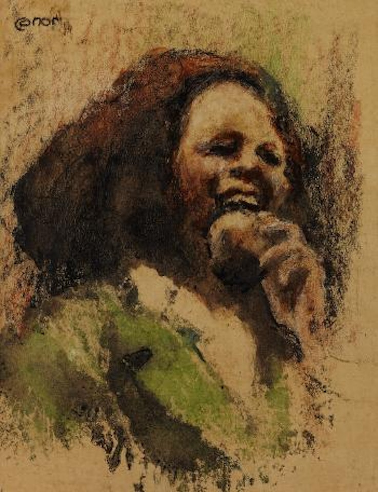 The juicy apple by William Conor