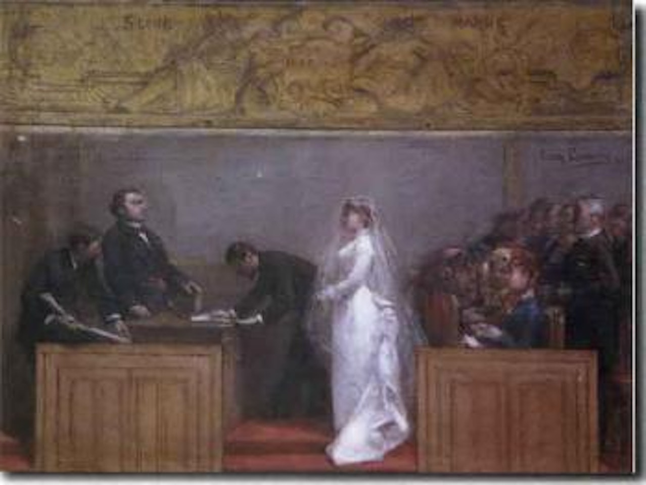 Mariage by Leon Comerre