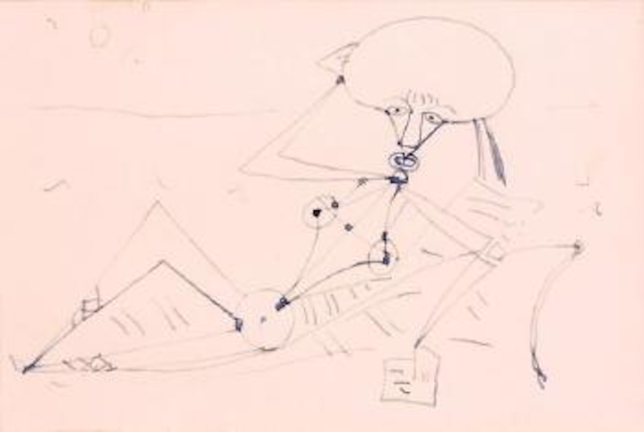 Sur la plage by Jean Cocteau