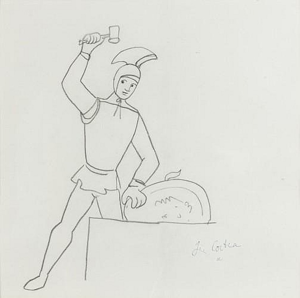 Soldat forgeron by Jean Cocteau