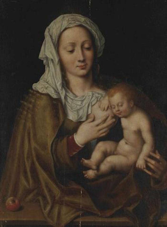 Vierge à L'Enfant by Joos van Cleve
