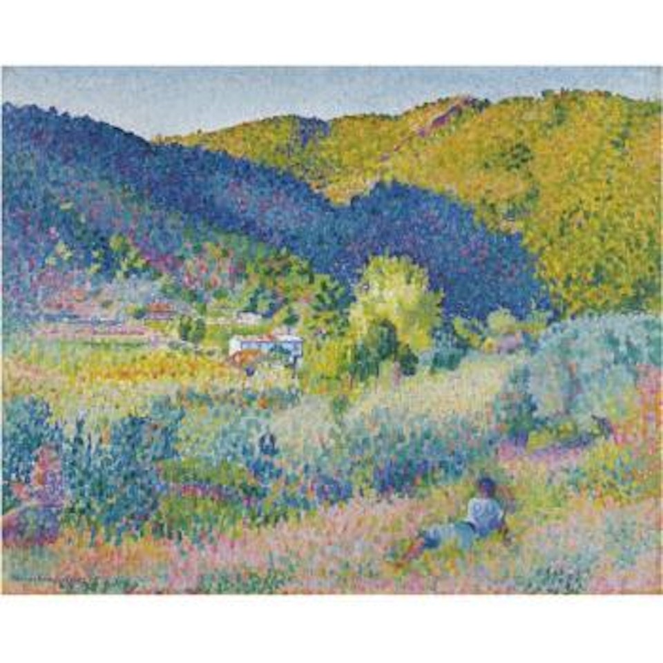 Paysage De La Chaine Des Maures by Henri Edmond Cross