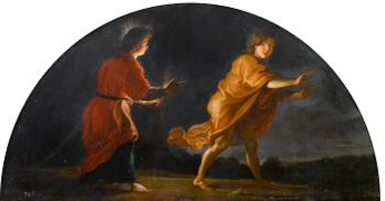 Raphael pursuing Tobias by Alonso Cano
