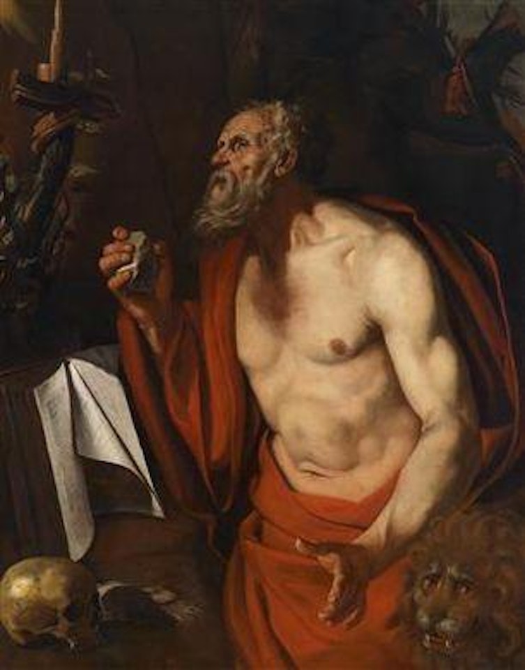 The Penitent Saint Jerome by Caravaggio