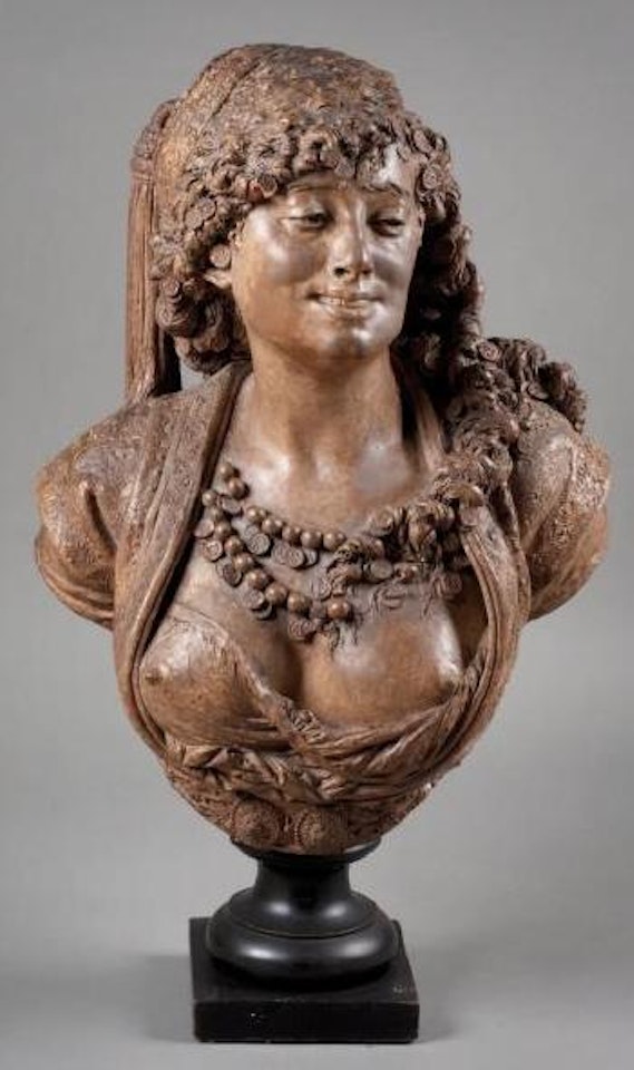 Buste d'Algérienne by Albert-Ernest Carrier-Belleuse