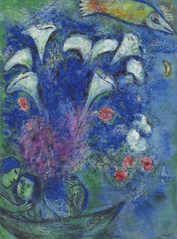 Les Arums by Marc Chagall