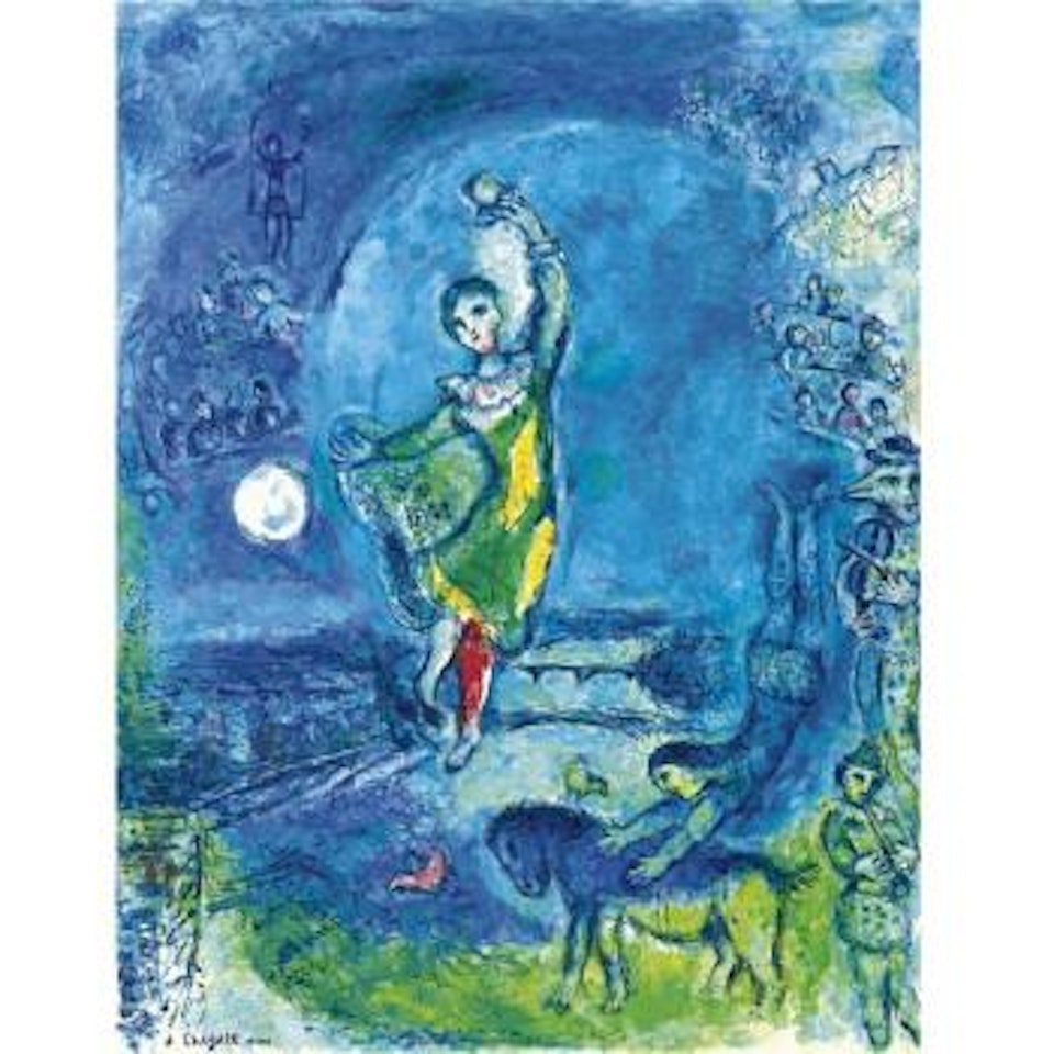 Le Jongleur De Paris by Marc Chagall