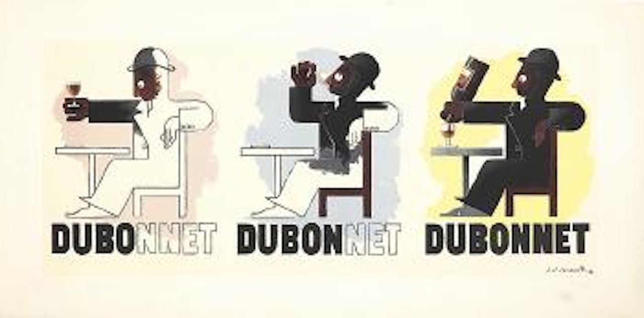 Dubo-Dubon-Dubonnet by Cassandre (Adolphe Jean-Marie Mouron)
