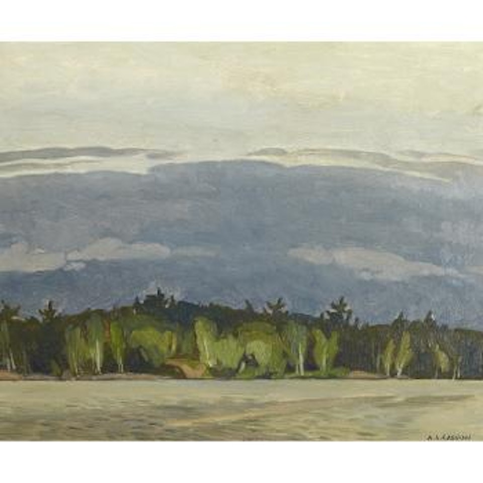 Night fall, Moose Lake by Alfred Joseph Casson