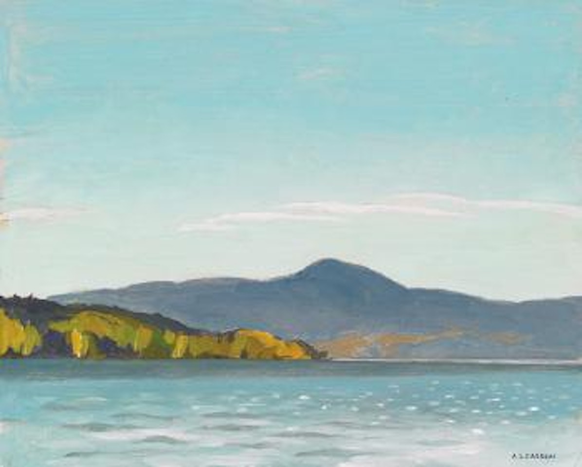 Blue day, Pen Lake by Alfred Joseph Casson