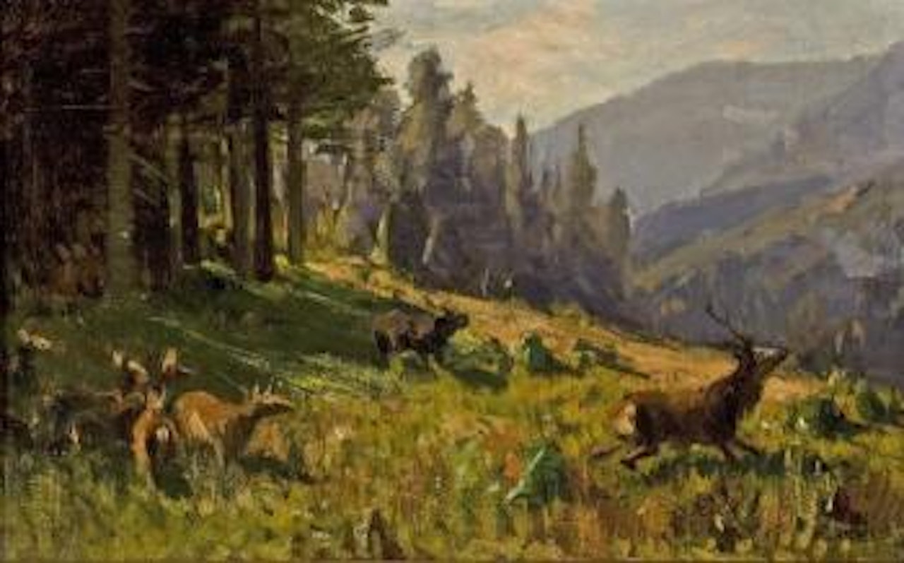 Out of the western woodlands by John Fery