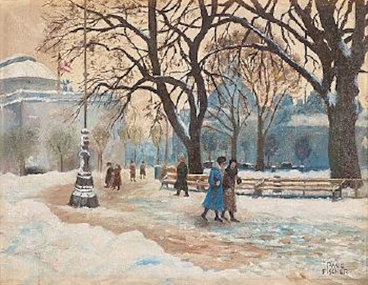 Motif from Copenhagen by Paul Fischer
