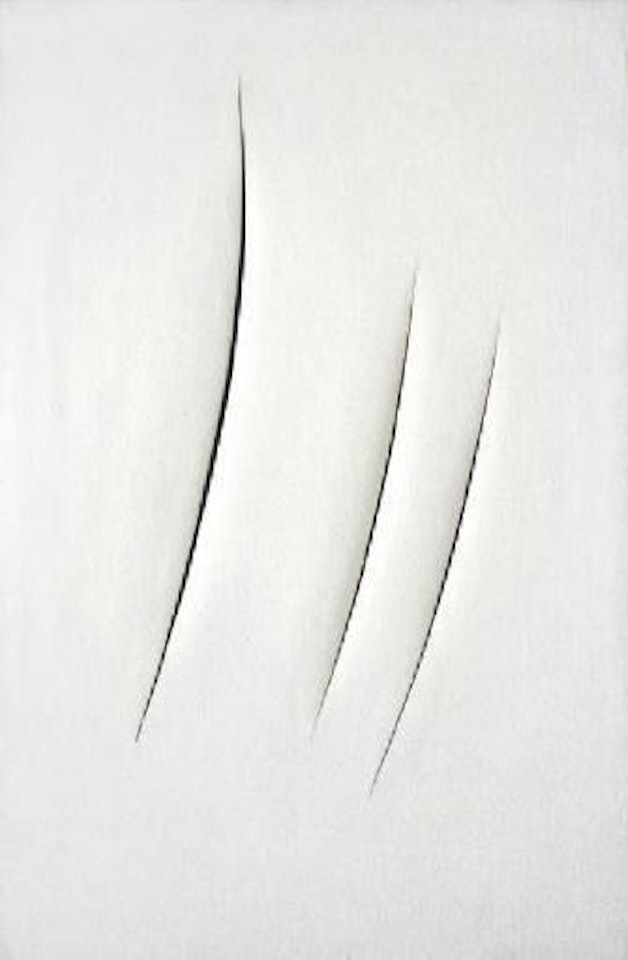Concetto spaziale, Attese by Lucio Fontana