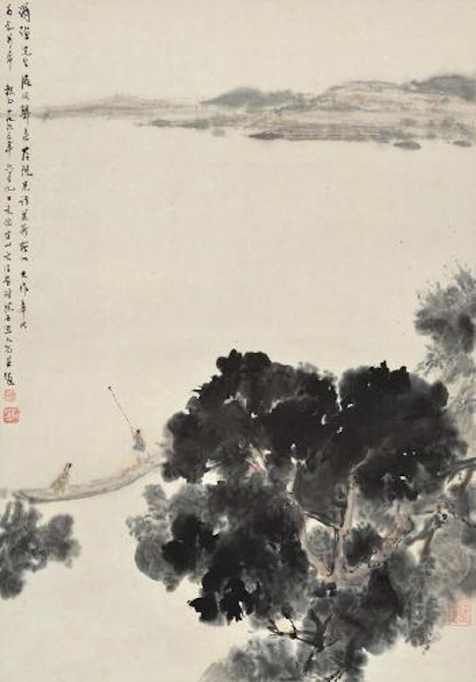 Homecoming by Fu Baoshi