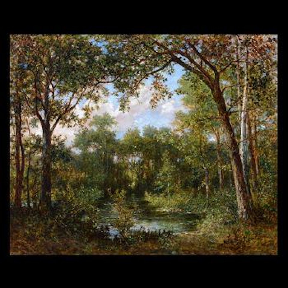 Wooded Landscape by Armand Guillaumin