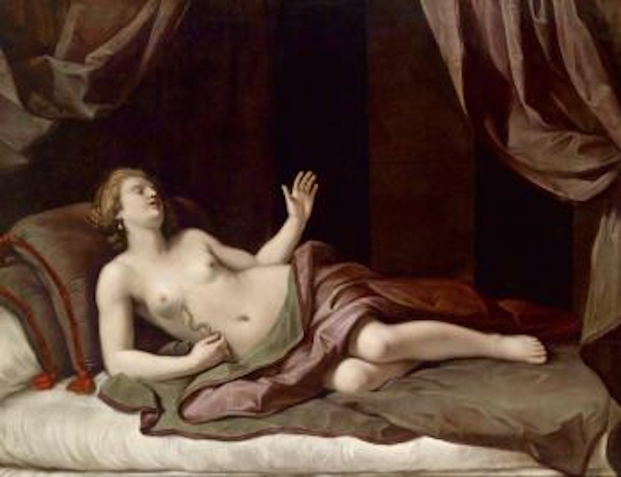 The Death of Cleopatra by Guercino