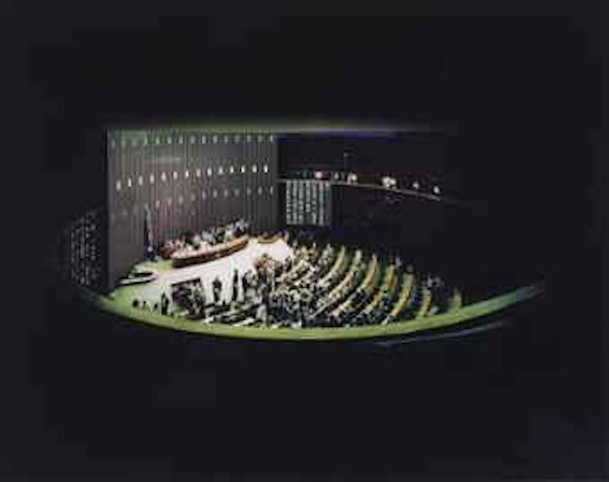 Brasilia Plenarsaal II by Andreas Gursky