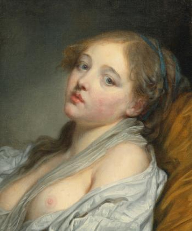 La Rêveuse (Bust of Young Woman) by Jean-Baptiste Greuze
