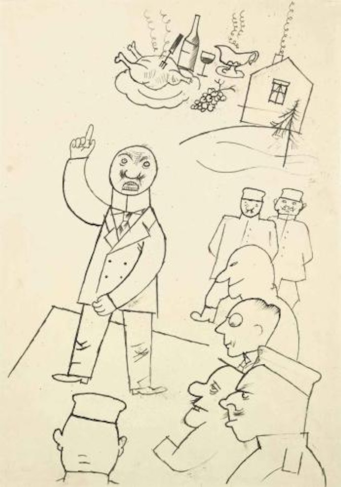 Rede by George Grosz