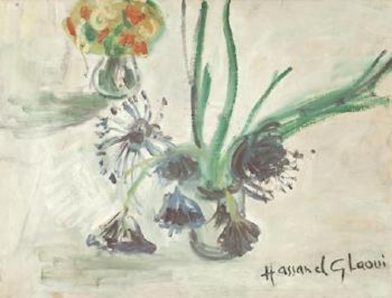 Bouquet de fleurs by Hassan El Glaoui