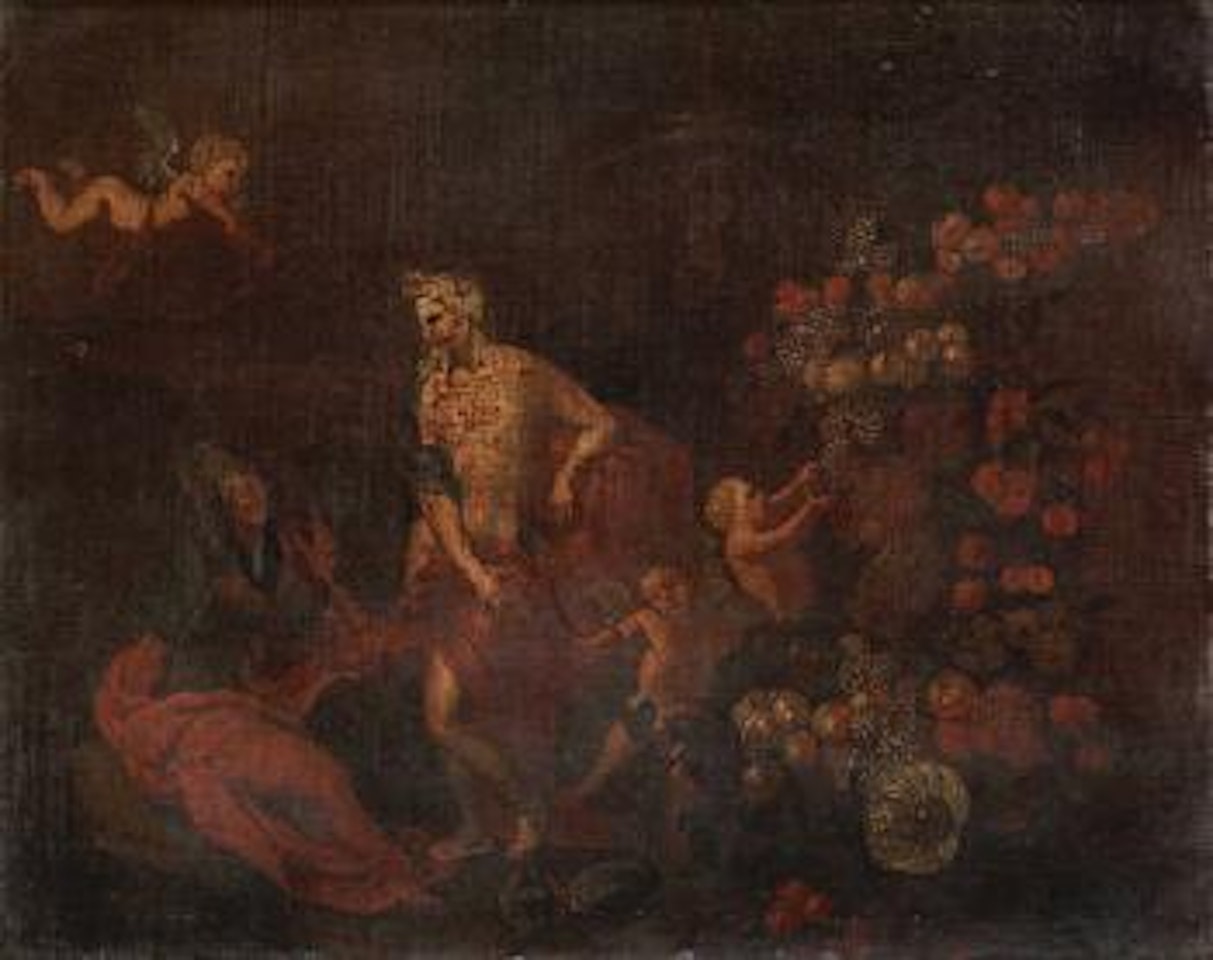 Vertumnus and Pomona by Jan Pauwel Gillemans