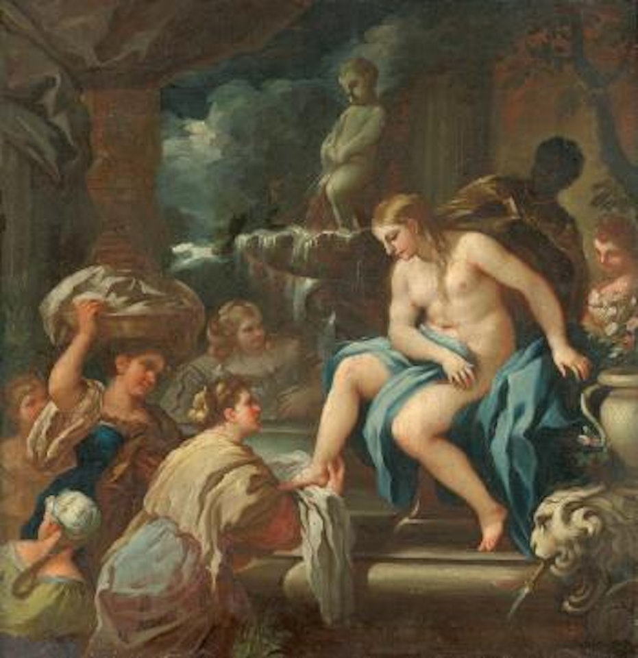 Bathseba im Bade by Circle of Luca Giordano