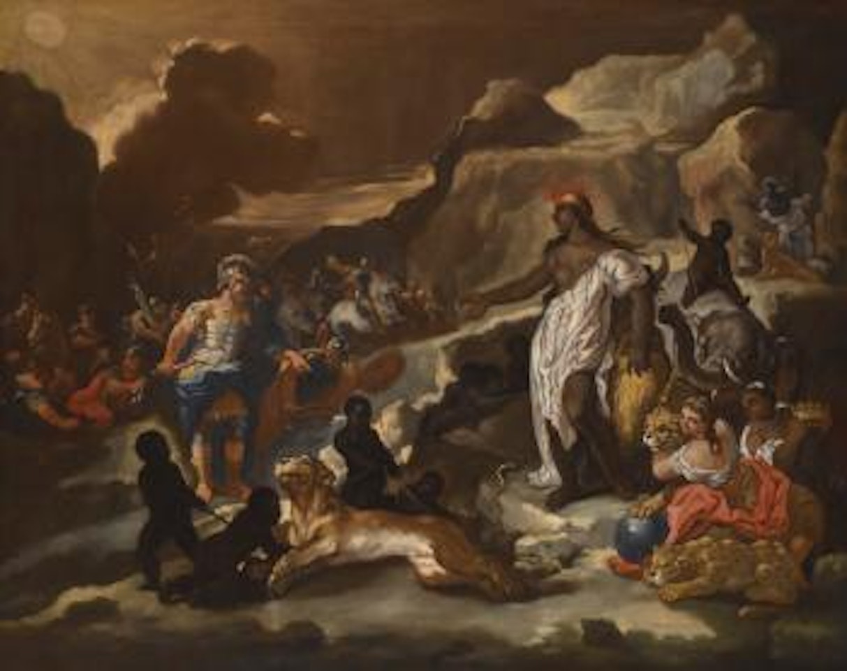 An Allegory Of Africa by Circle of Luca Giordano