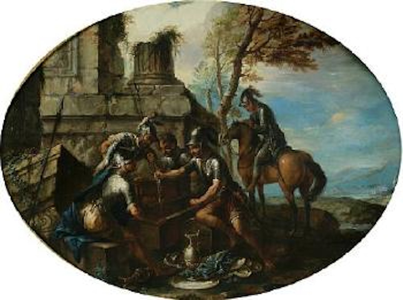 Soldiers of fortune by Giovanni Ghisolfi