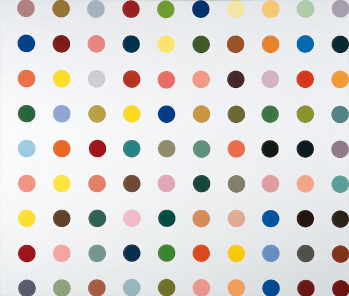 Ammonium biborate by Damien Hirst