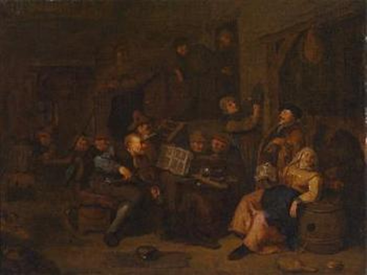 Rustic interior by Egbert van Heemskerk III