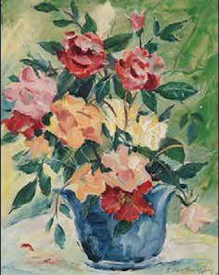 Rosenstilleben by Franz Heckendorf