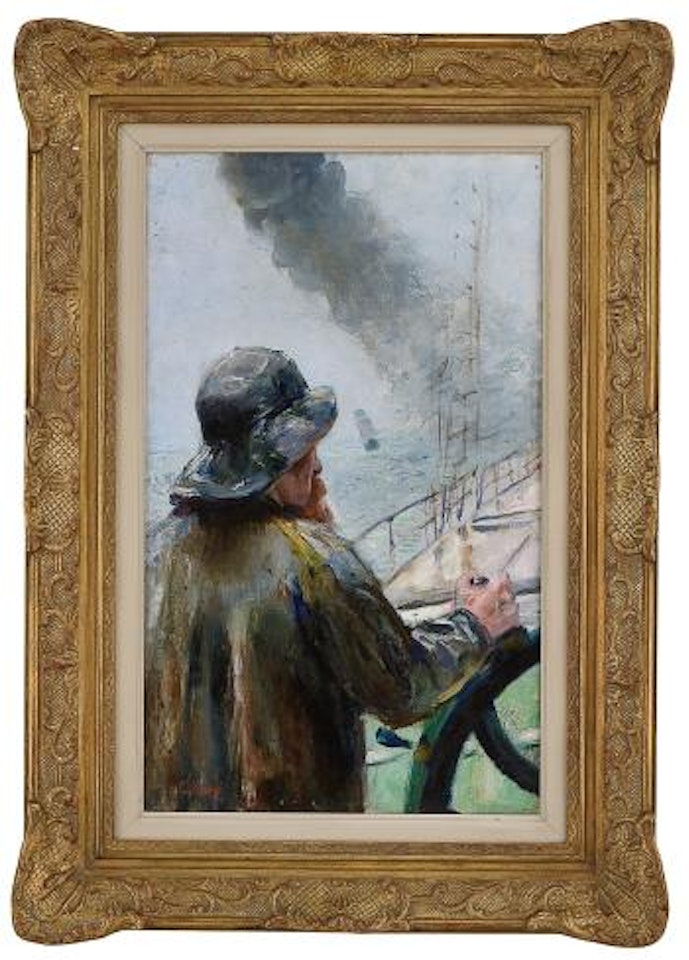 Ruskevær by Christian Krohg