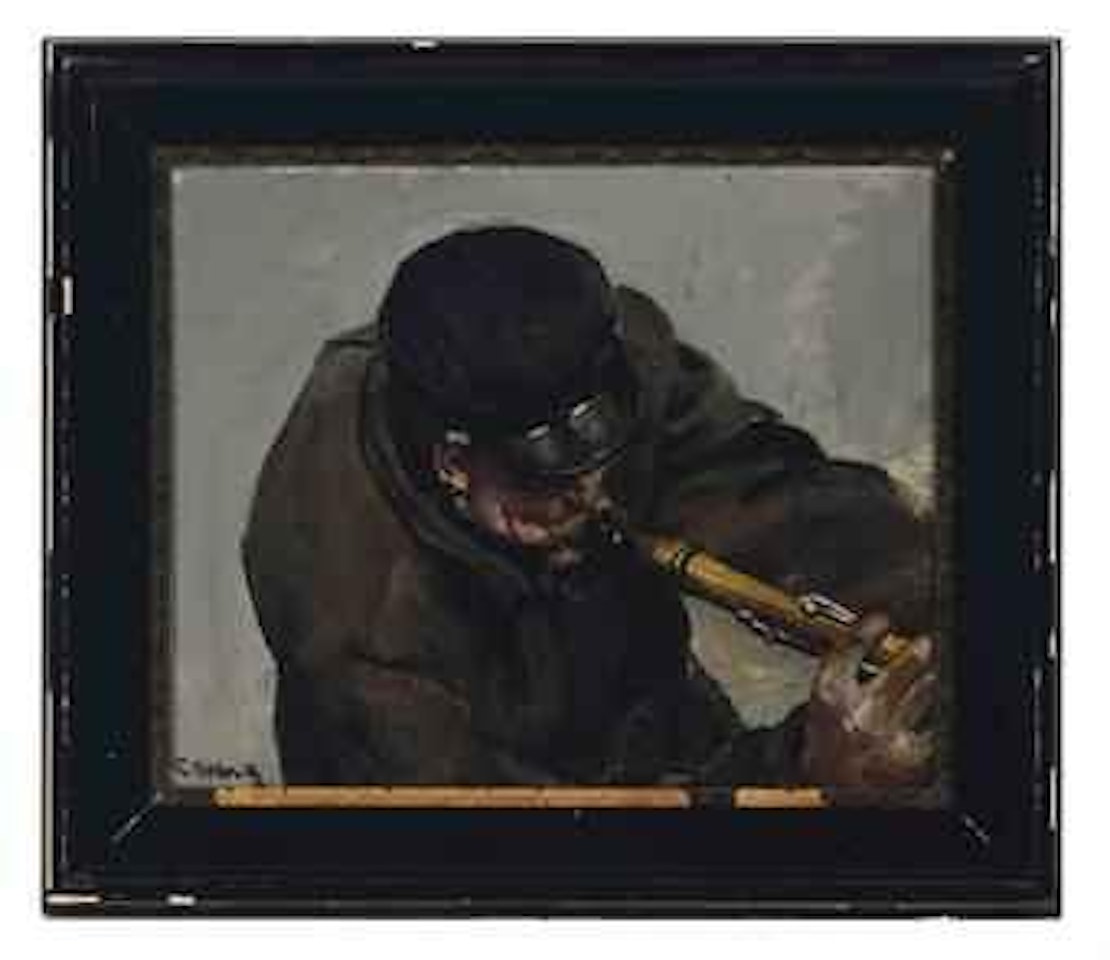Musician by Christian Krohg