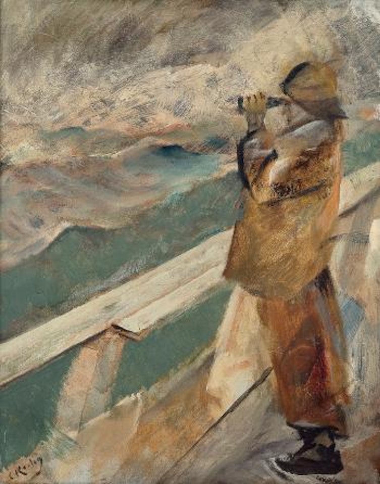 På utkikk by Christian Krohg