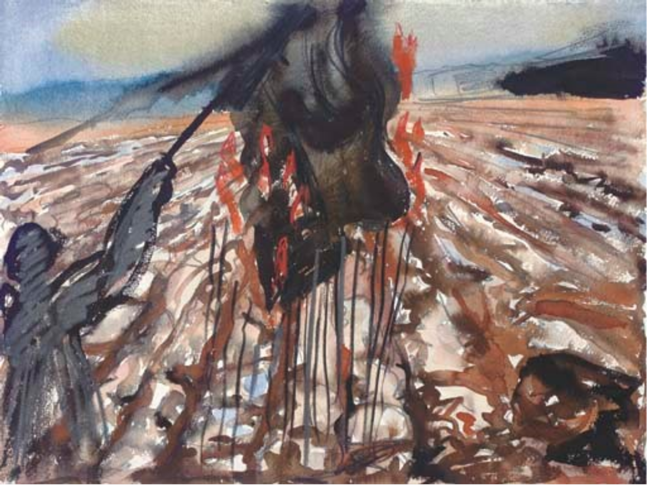 In hoc signo vinceris by Anselm Kiefer