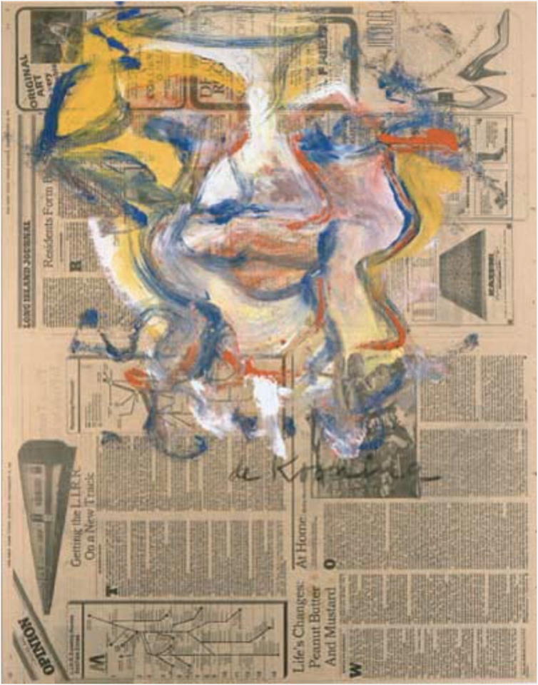 Untitled - abstract by Willem de Kooning
