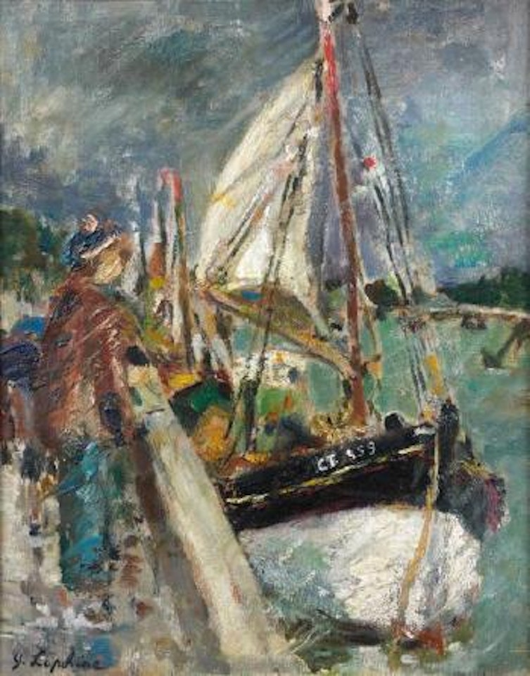 Le marin by Georgij Aleksandrovic Lapschin
