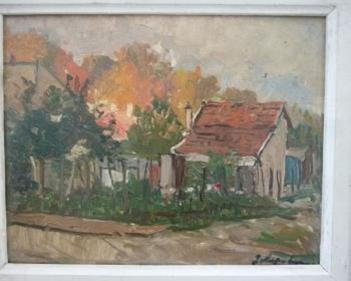 Paysage by Georgij Aleksandrovic Lapschin